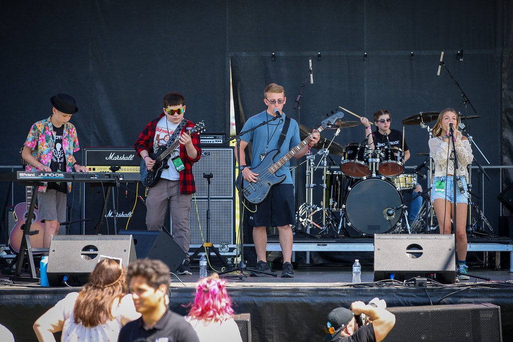 School of Rock at Let's Go Music Fest - Photo by Nick Piacente