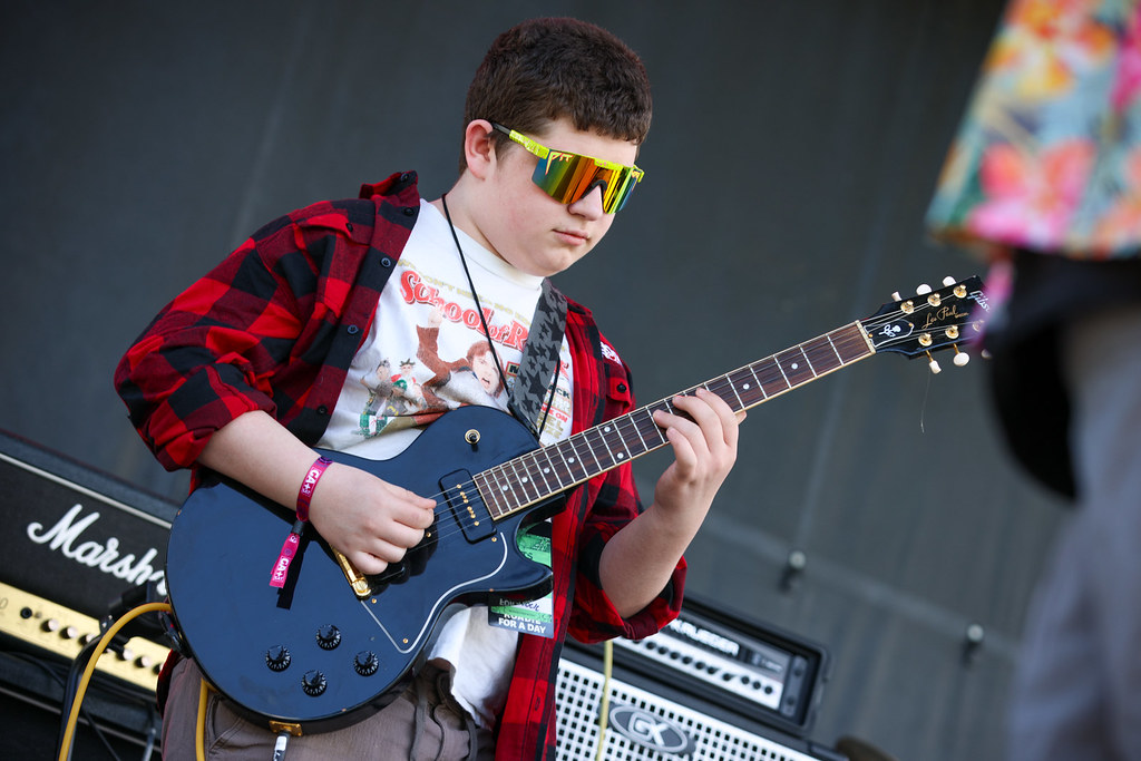 School of Rock at Let's Go Music Fest - Photo by Nick Piacente