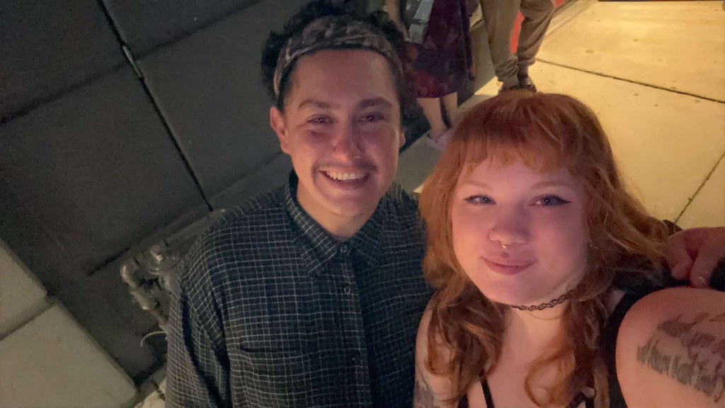 Hobo Johnson and Sam Walsh (cell photo)