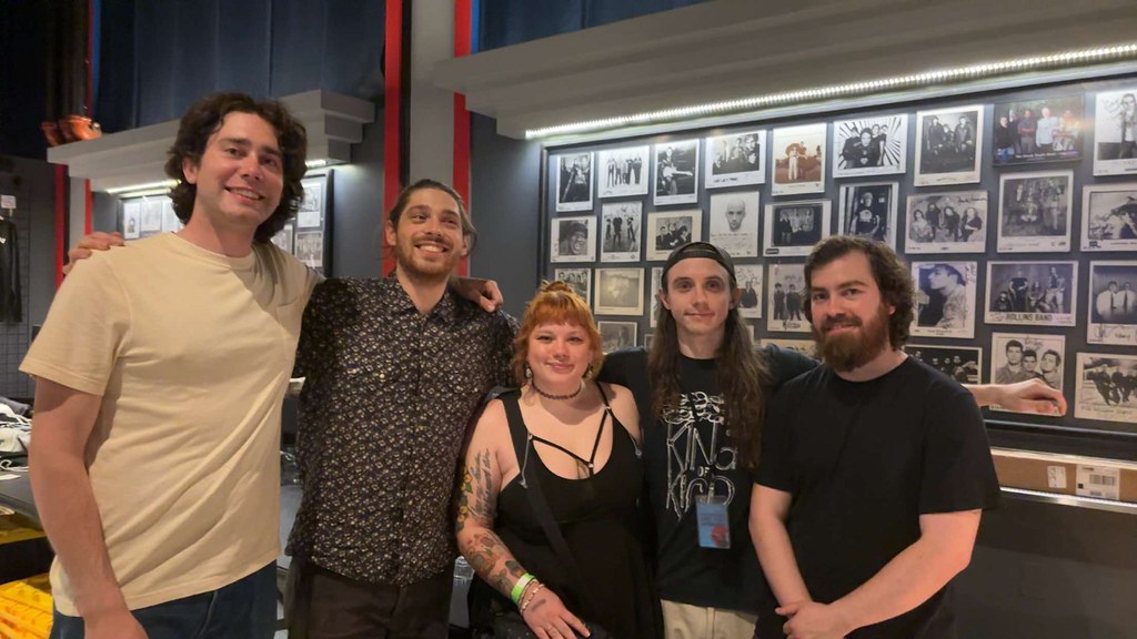 Sam Walsh with Remo Drive (cellphone)